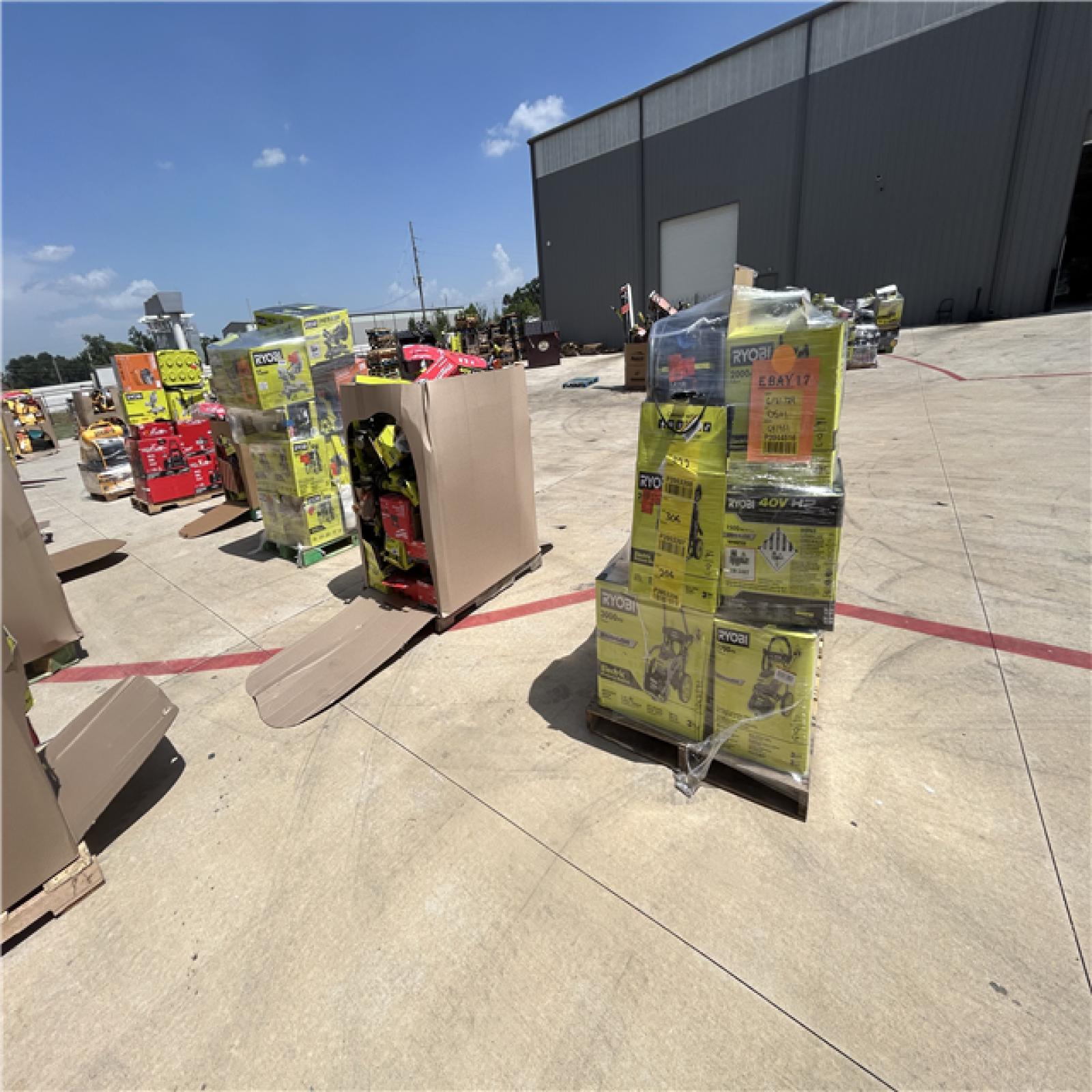 Houston Location- AS IS PARTIAL TOOL TRUCKLOAD (13 PALLETS)