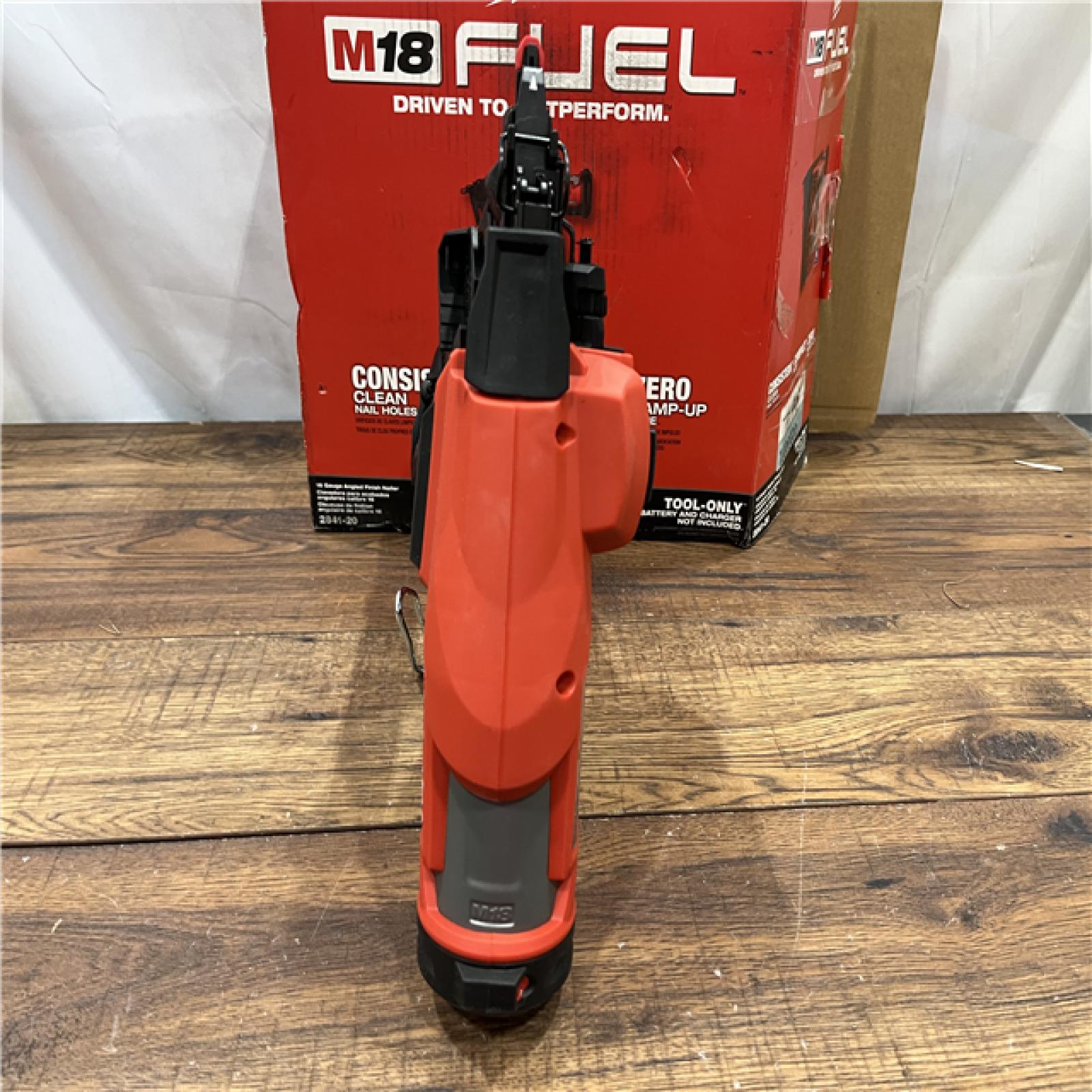 AS-IS Milwaukee 2841-20 18V Cordless Gen II 16 Gauge Angled Finish Nailer (Tool Only)