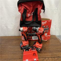 AS-ISMilwaukee M18 Compact Brushless 2-Tool Combo Kit