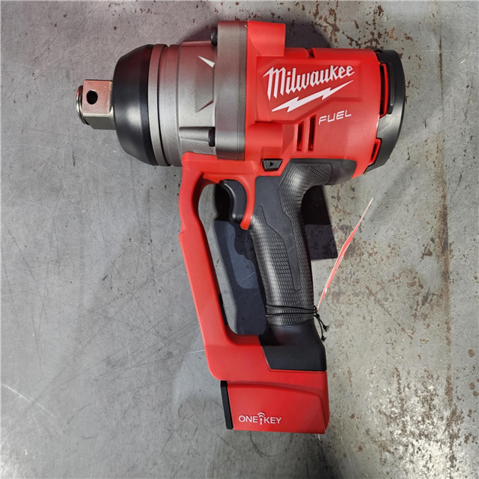 HOUSTON LOCATION - AS-IS (APPEARS LIKE NEW) Milwaukee 2867-20 18V M18 FUEL Lithium-Ion Brushless Cordless 1 High Torque Impact Wrench W/ ONE-KEY (Tool Only)