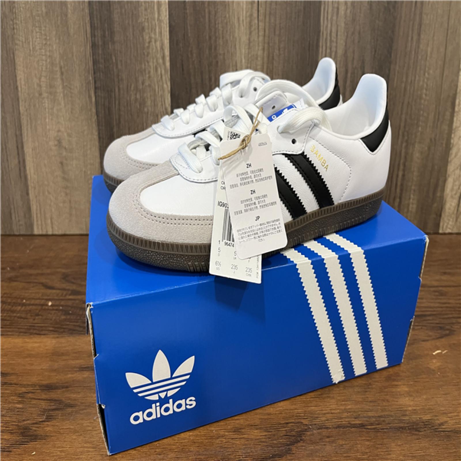 NEW! ADIDAS SAMBA OG Womens White Shoes - Size 6.5