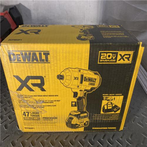 Houston location AS-IS DEWALT 20V MAX* XR 1/2  High Torque Impact Wrench with Hog Ring Anvil