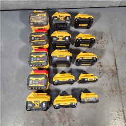 HOUSTON LOCATION - AS-IS DEWALT BATTERY PACK QTY - 15