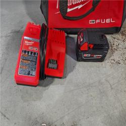 HOUSTON LOCATION - AS-IS Milwaukee M18 1/2 in. Cordless Brushless High Torque Impact Wrench Kit (Battery & Charger)