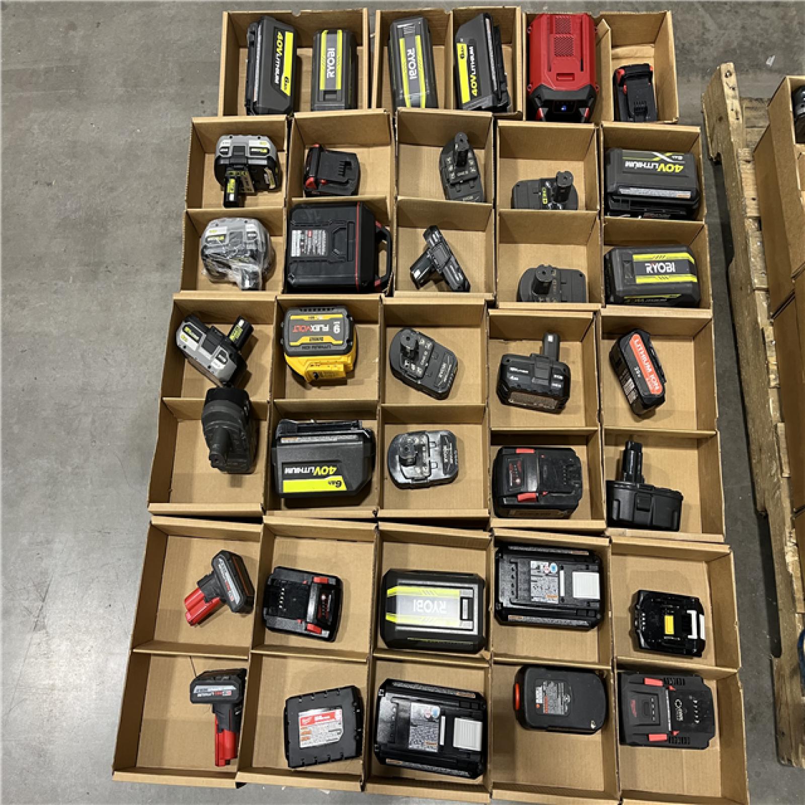 DALLAS LOCATION - AS-IS BATTERY PALLET