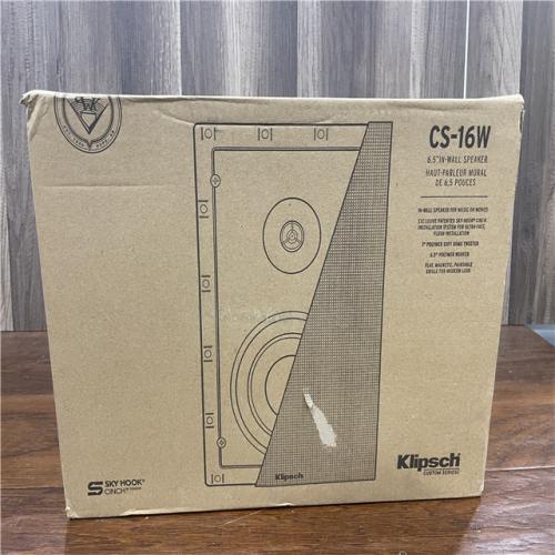 NEW! Klipsch CS-16W In Wall Speaker