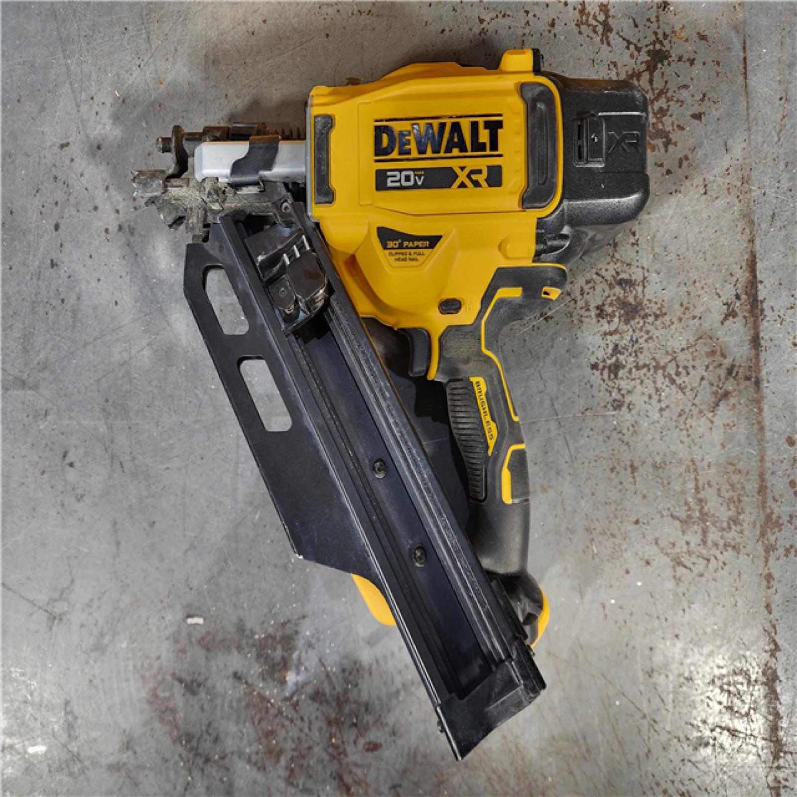 HOUSTON LOCATION - AS-IS DEWALT 20-Volt 30Â° Cordless Framing Nailer (Tool-Only)