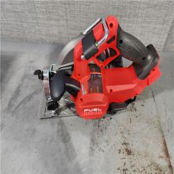 HOUSTON LOCATION - AS-IS Milwaukee M18 FUEL 18V Lithium-Ion Brushless Cordless 7-1/4 in. Circular Saw (Tool-Only)