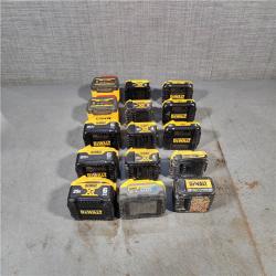 HOUSTON LOCATION - AS-IS DEWALT BATTERY PACK QTY - 15