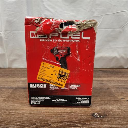 NEW! Milwaukee 2760-20 - M18 Fuel Surge 18V Cordless Drill/Driver Bare Tool