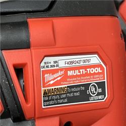 AS-IS MILWAUKEE M18 18-Volt Lithium-Ion Cordless Combo Kit (9-Tool) with (2) Batteries, Charger, and Tool Bag