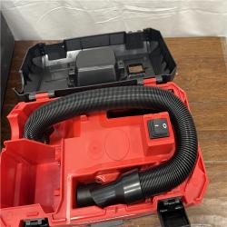 AS-IS Milwaukee M18 Vacuum 2Gal 6  Hose Access Bare Tool