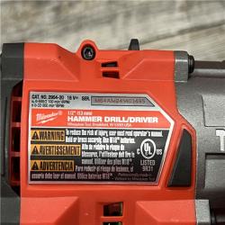 AS-IS Milwaukee M18 FUEL 18V Lithium-Ion Brushless Cordless Hammer Drill and Impact Driver Combo Kit (2-Tool) with 2 Batteries