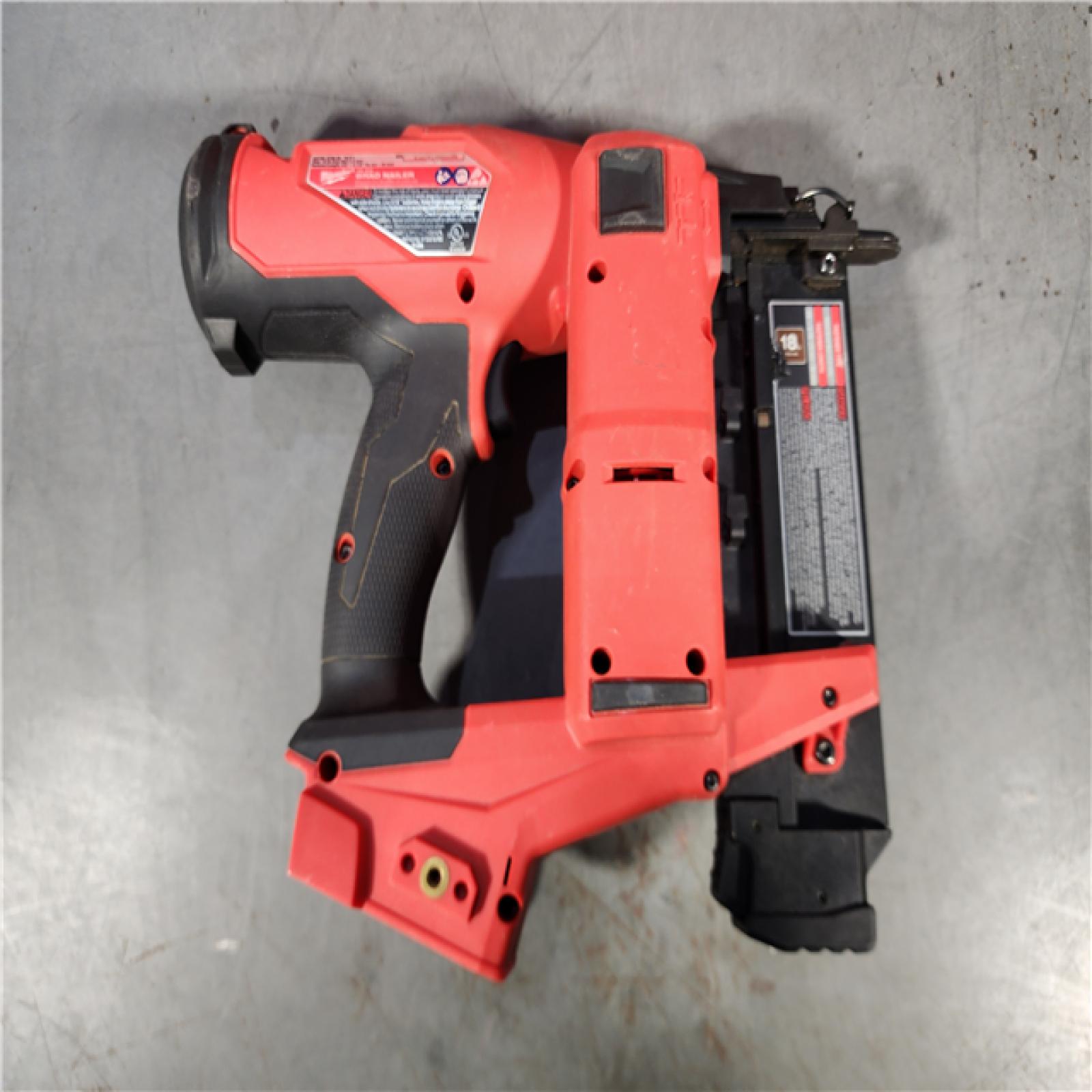 HOUSTON LOCATION - AS-IS Milwaukee M18 Fuel 18V Brushless 18-Gauge Brad Nailer 2746-20 (Bare Tool)