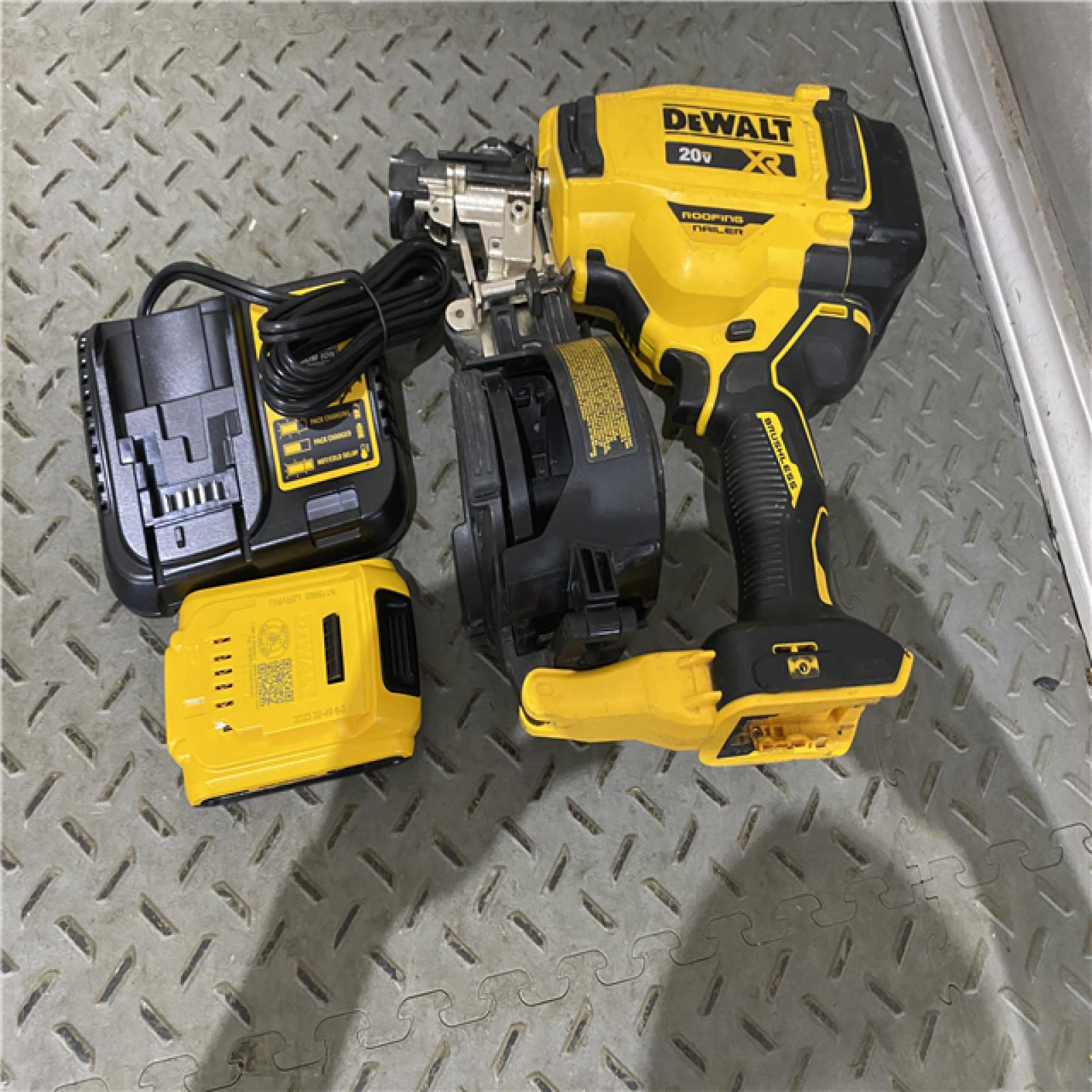 Houston location AS-IS Stanley  Black & Decker 2007898 Roofing Nailer Cordless