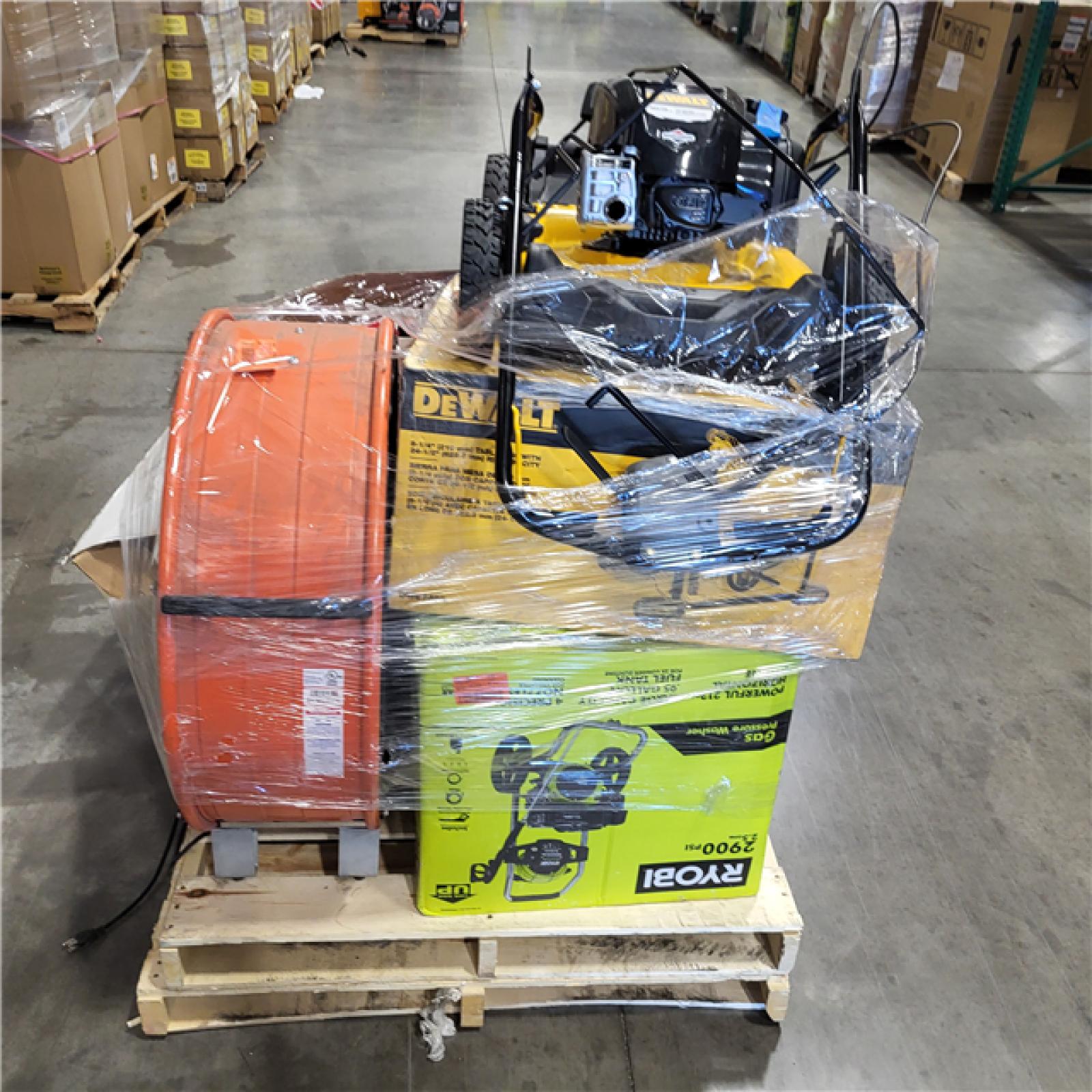 DALLAS LOCATION - AS-IS OUTDOOR POWER EQUIPMENT PALLET