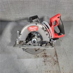 HOUSTON LOCATION - AS-IS Milwaukee 2830-20 Rear Handle Circular Saw M18 FUEL 7-1/4  Cordless Brushless Tool Only