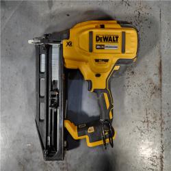 HOUSTON LOCATION - AS-IS DEWALT 20V MAX XR 16-Gauge Lithium-Ion Cordless Finish Nailer (Tool Only)