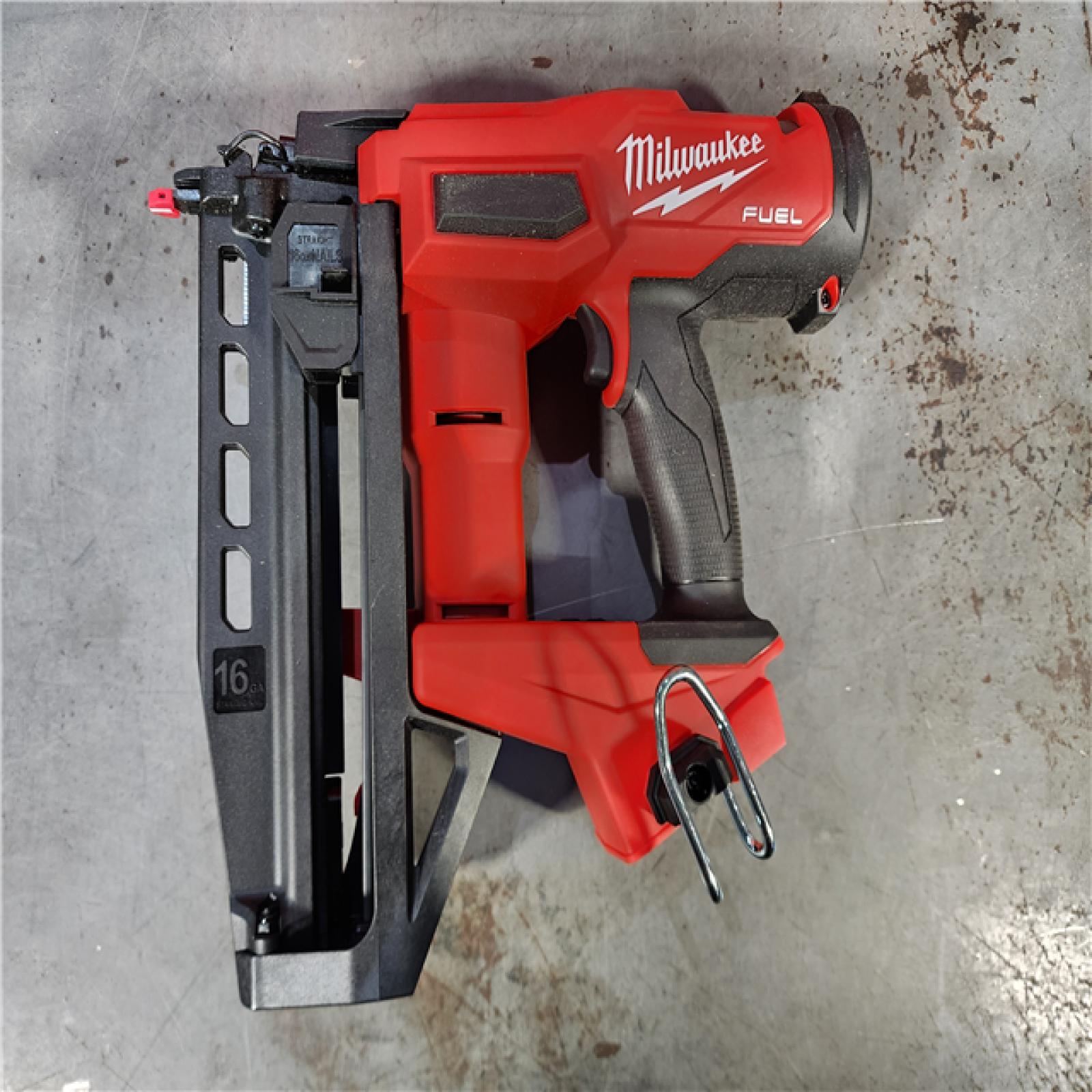 HOUSTON LOCATION - AS-IS Milwaukee Tool Cordless Finish Nail Gun 18 V 3020-20 (TOOL ONLY)