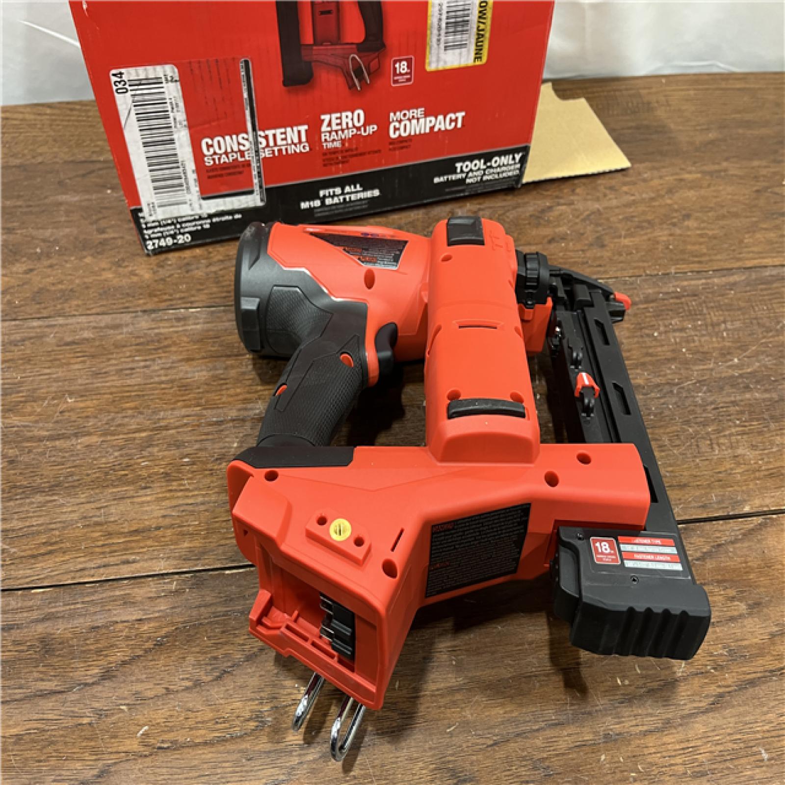 AS-ISM18 FUEL 18-Volt Lithium-Ion Brushless Cordless 18-Gauge 1/4 in. Narrow Crown Stapler (Tool-Only)