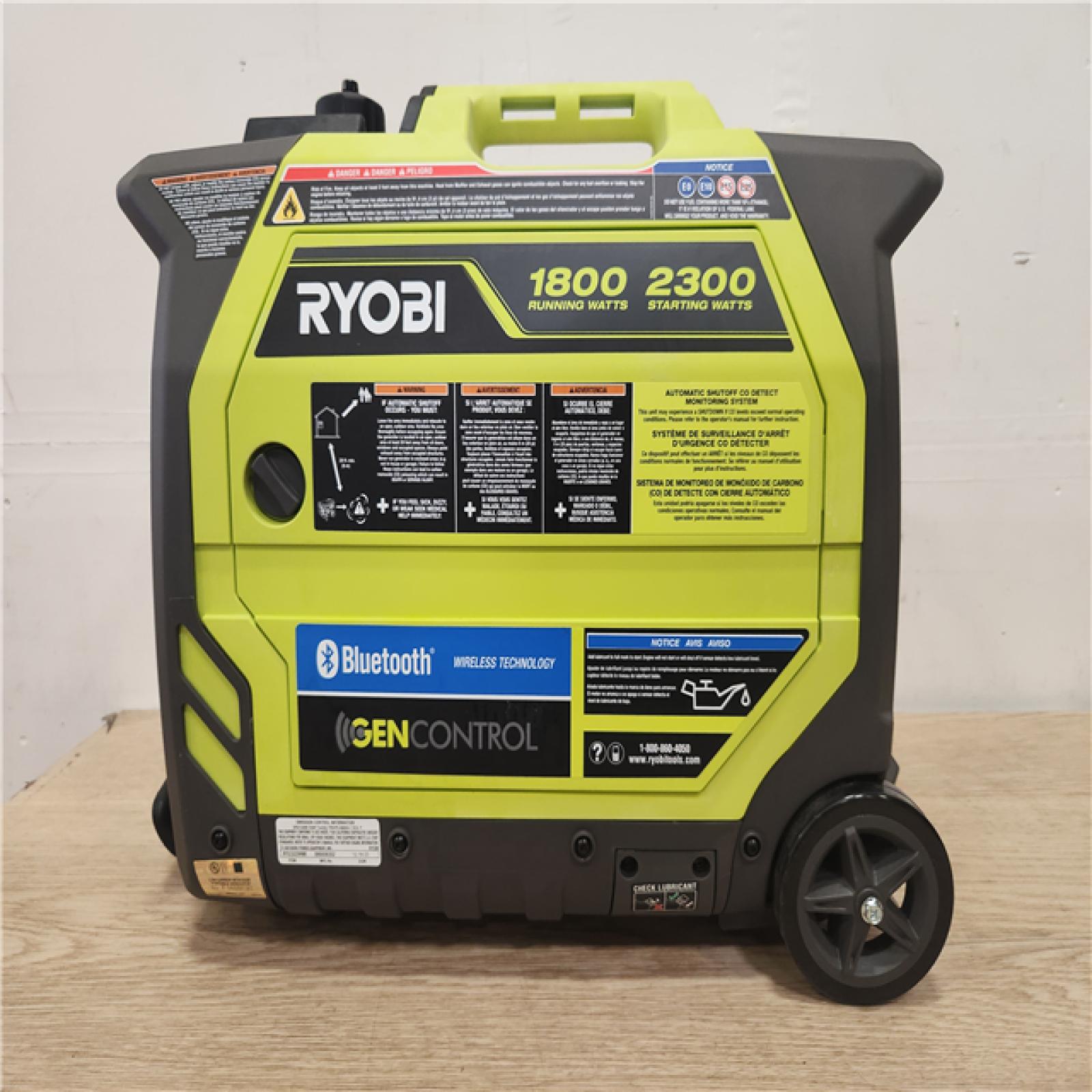 Phoenix Location Appears NEW RYOBI 2,300-Watt Recoil Start Bluetooth Super Quiet Gasoline Powered Digital Inverter Generator with CO Shutdown Sensor