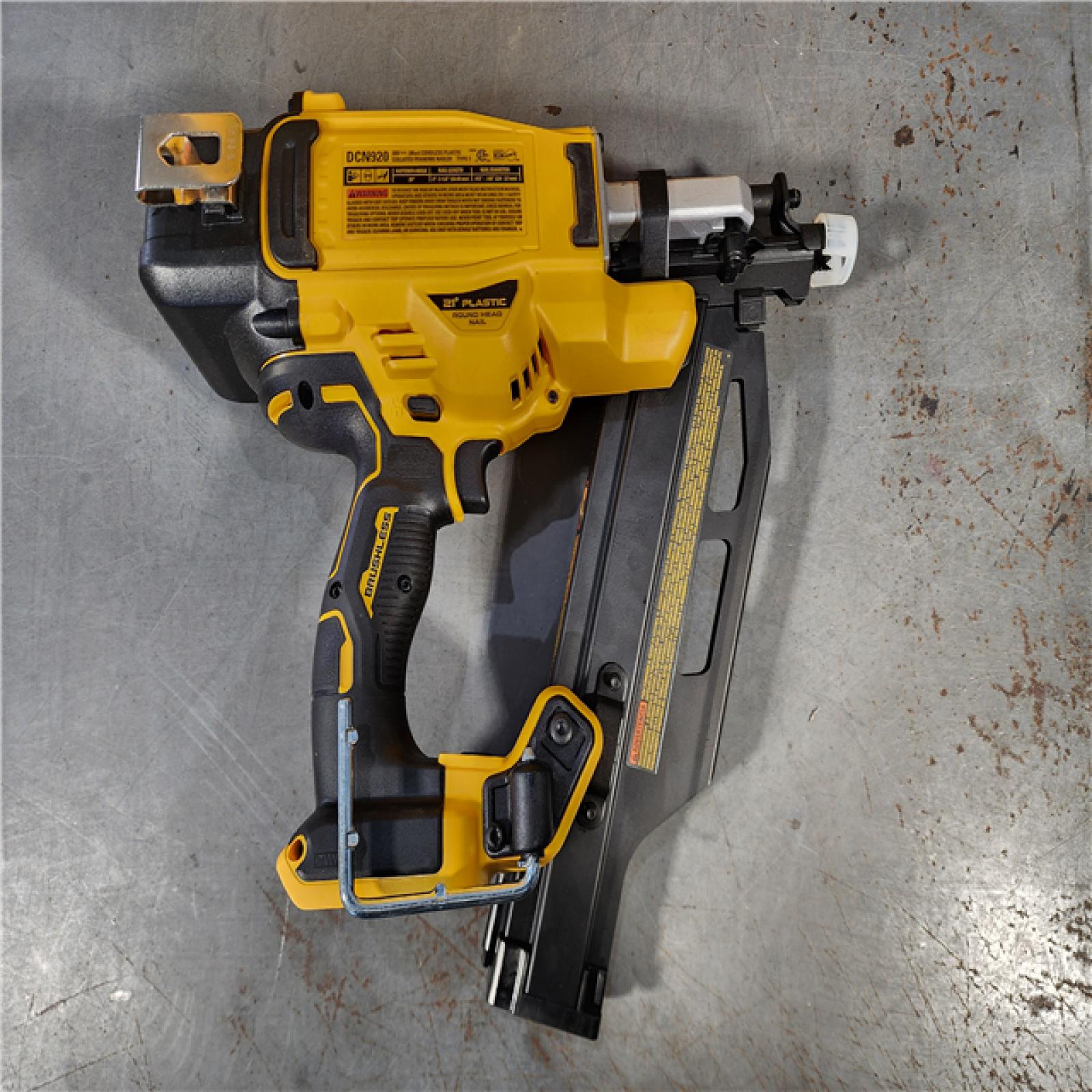 HOUSTON LOCATION - AS-IS DEWALT 20-Volt 21Â° Cordless Framing Nailer (Tool-Only)