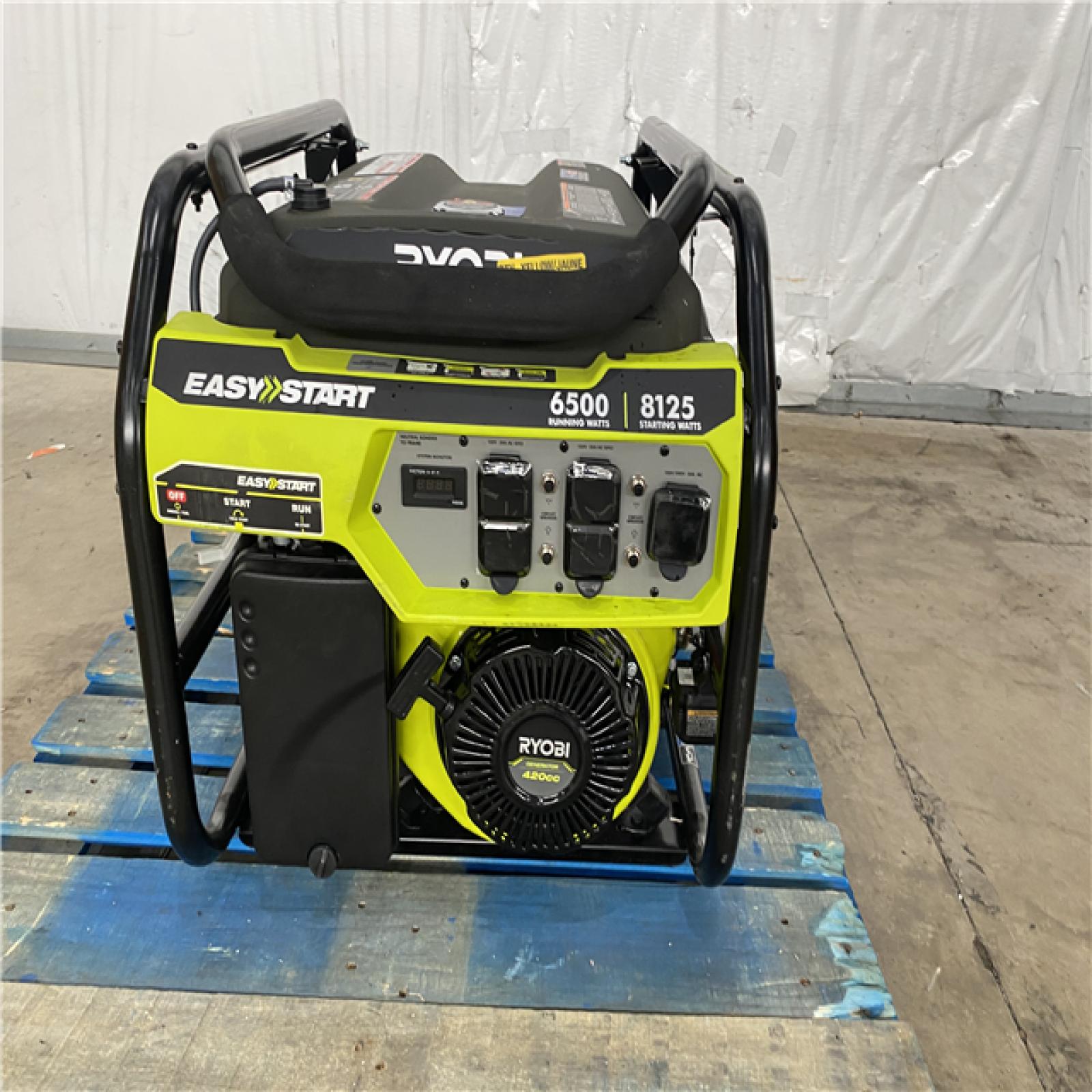 Houston Location AS IS - Ryobi 6500 watts Generator