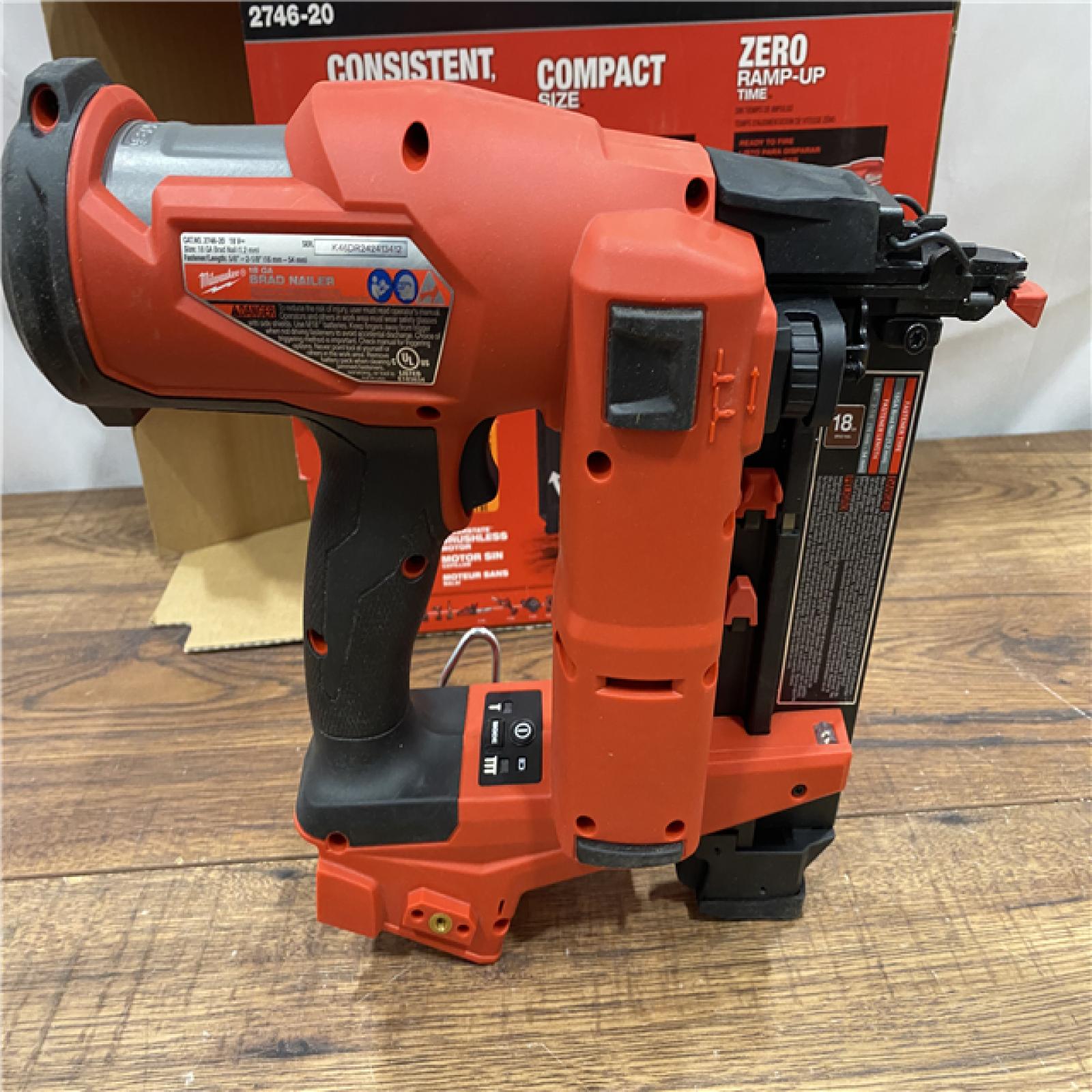 AS IS Milwaukee M18 FUEL 18 Gauge Brad Nailer