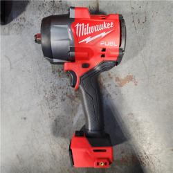 HOUSTON LOCATION - AS-IS Milwaukee M18 1/2 in. Cordless Brushless High Torque Impact Wrench Kit (Battery & Charger)