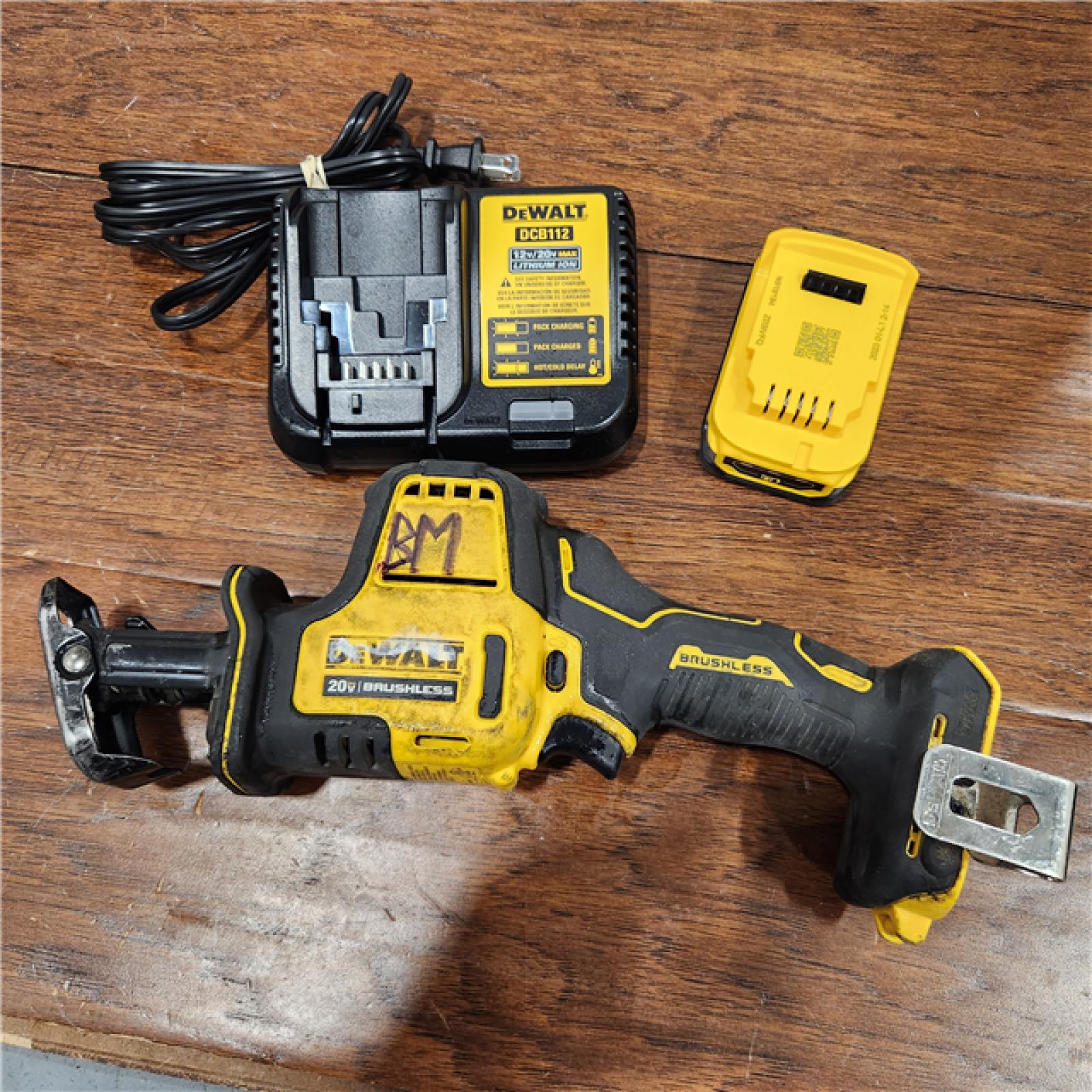 AS-IS DeWalt DCS389B FLEXVOLT 60V MAX Cordless Brushless Reciprocating Saw (Tool-Only)