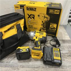 AS-IS DEWALT 20V MAX* XR 1/2  High Torque Impact Wrench with Hog Ring Anvil