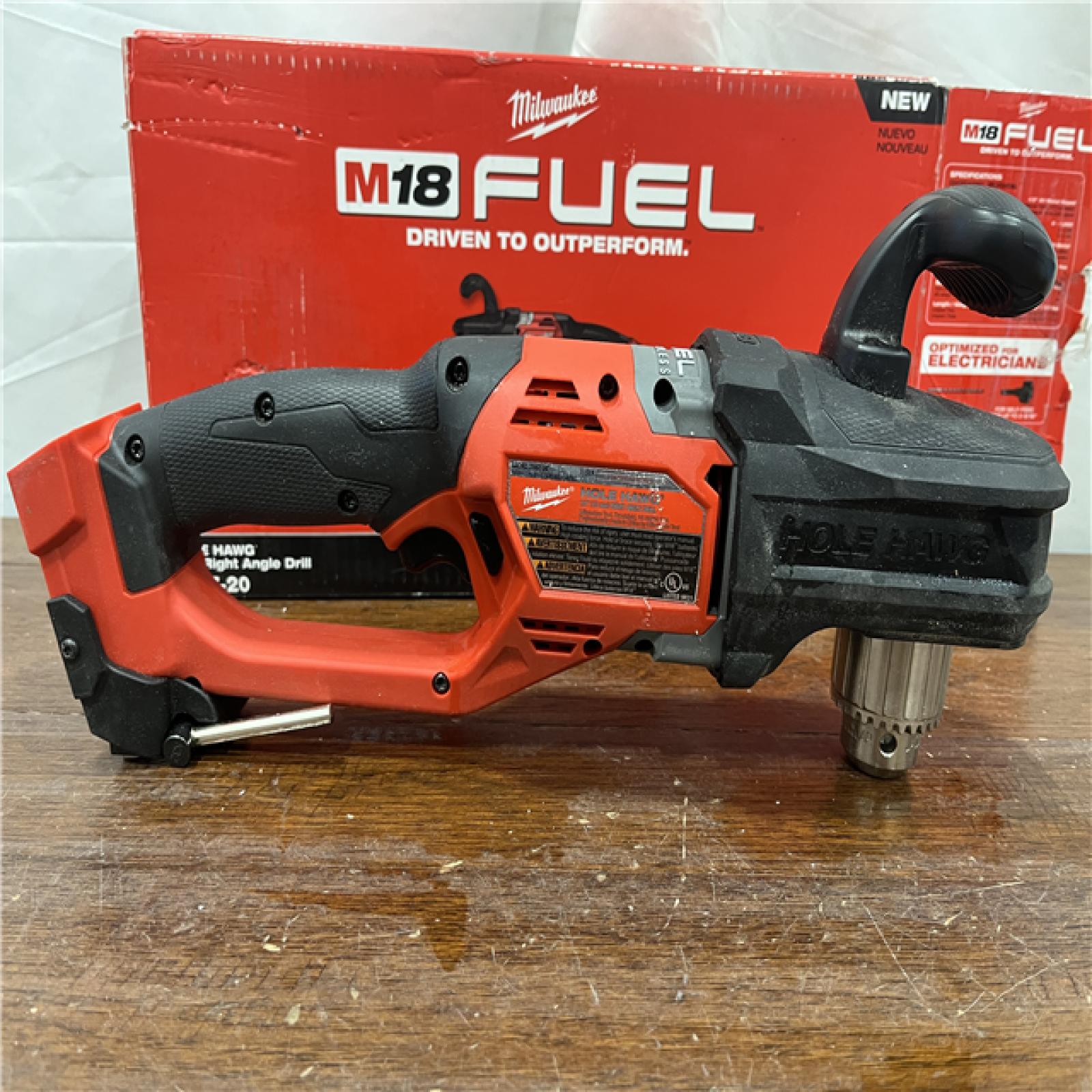 AS-ISMilwaukee M18 18V Fuel Hole Hawg 1/2  Right Angle Drill 2807-20