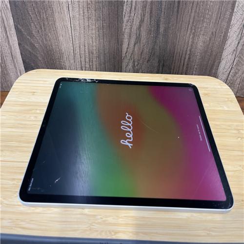 AS-IS Apple - 11-Inch iPad Pro (Latest Model) with Wi-Fi + Cellular - 128GB - Silver