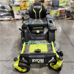 Dallas Location - As-Is RYOBI 80V HP Brushless 42 in Riding Mower (2) 80V Batteries and Charger