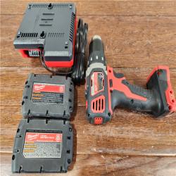 AS-IS Milwaukee M18 18-Volt Lithium-Ion Cordless 1/2 in. Drill Driver Kit