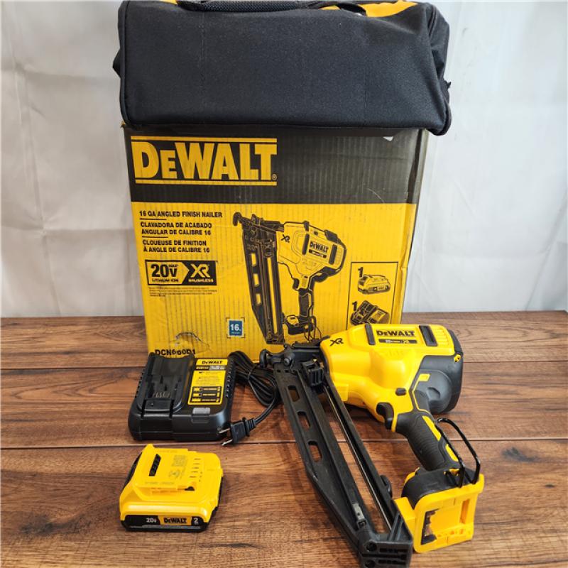 Dewalt 16 discount gauge nailer 20v