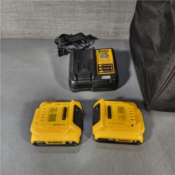 HOUSTON LOCATION - AS-IS DeWalt 20V MAX ATOMIC Cordless Brushless 4 Tool Combo Kit