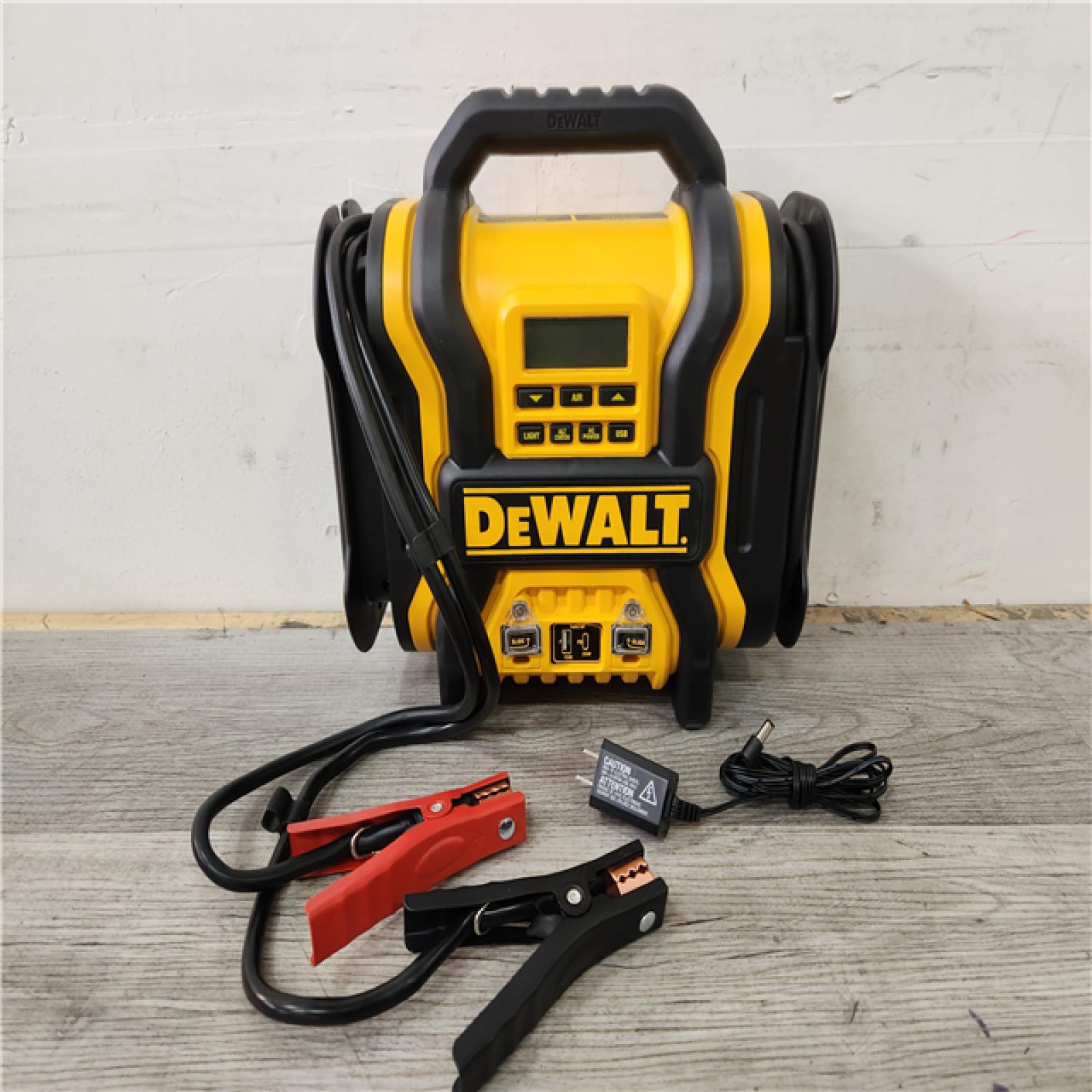 Phoenix Location DEWALT Portable Power 2000 Peak Amp Jump Starter w/Digital Compressor