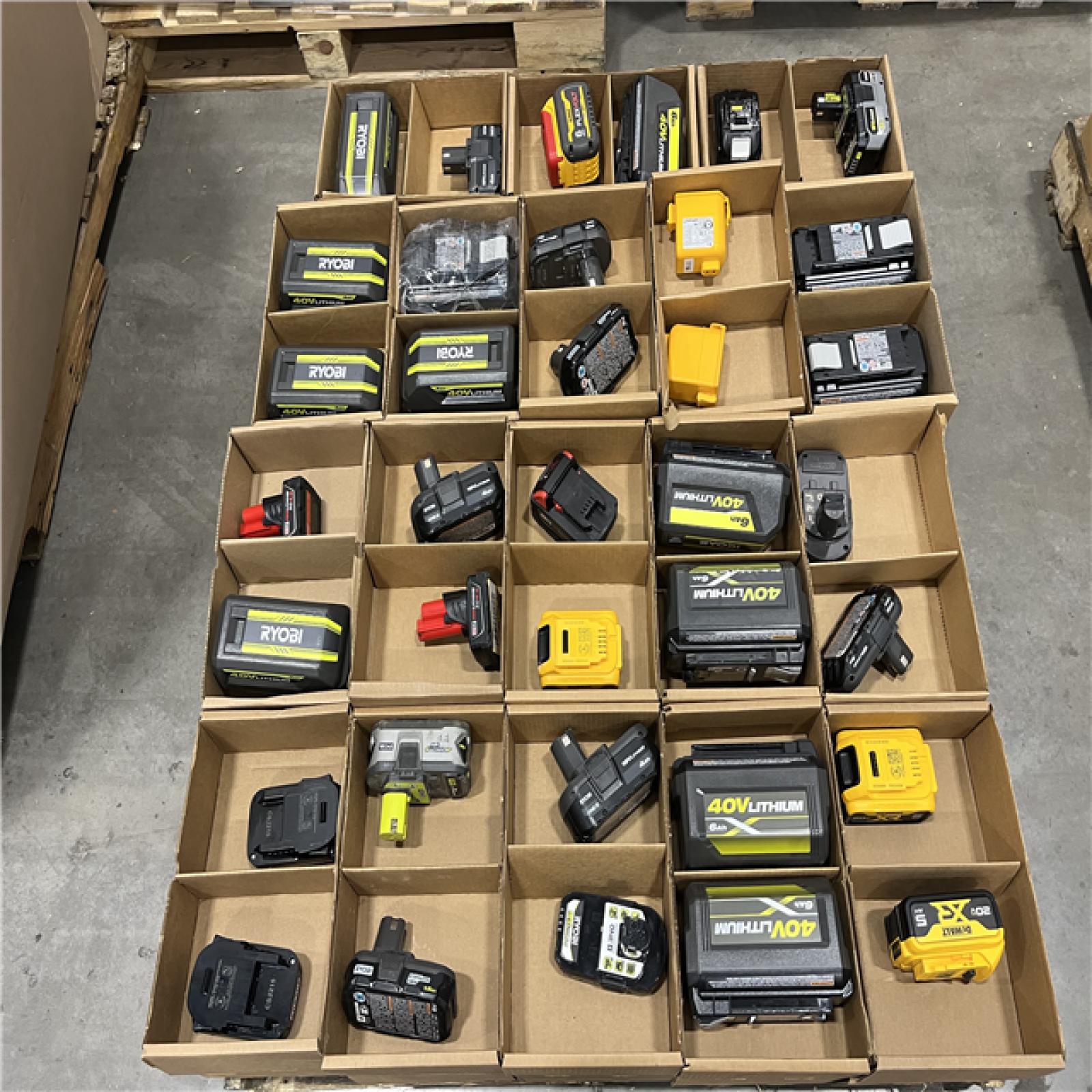 DALLAS LOCATION - AS-IS BATTERY PALLET