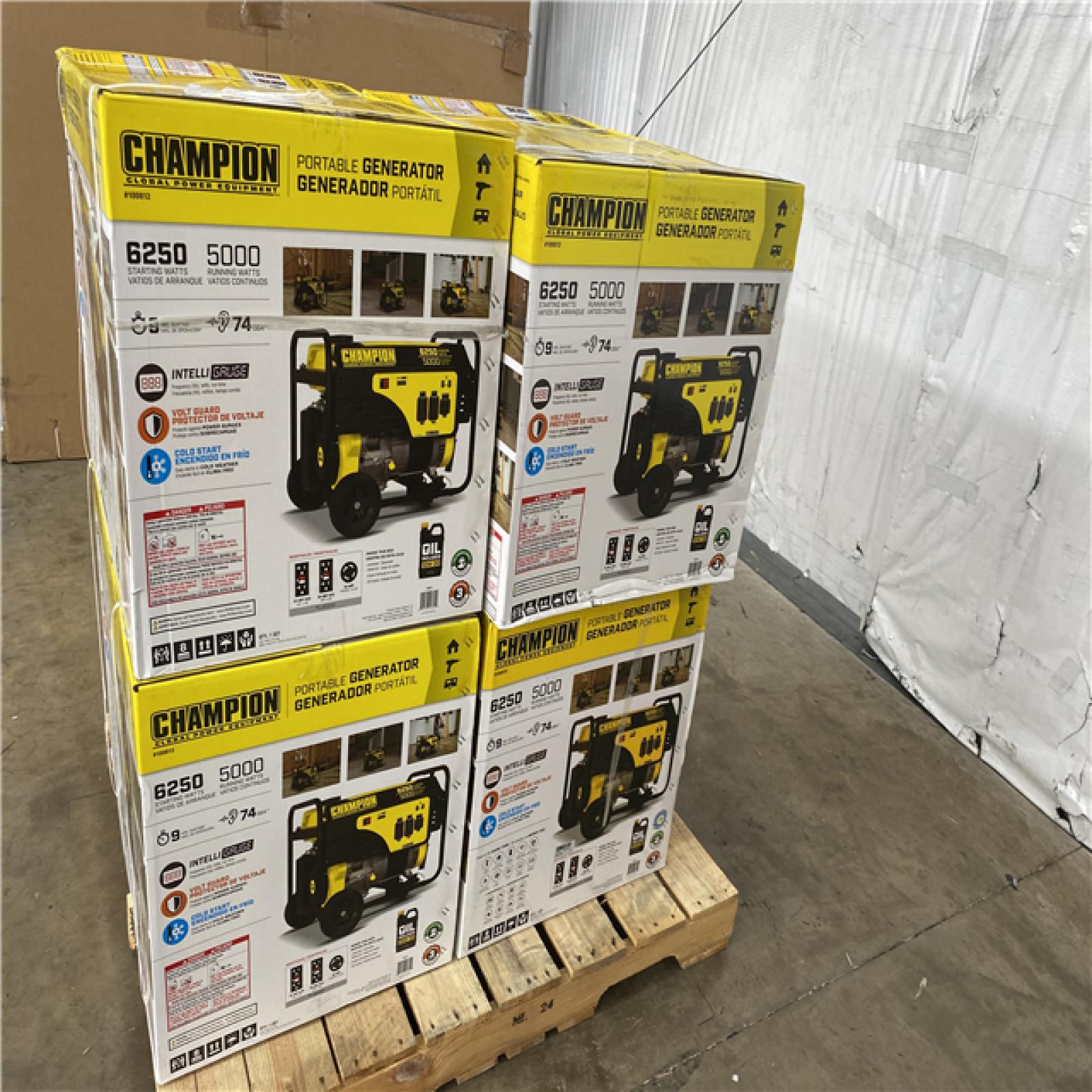 Houston Location AS IS - Champion Generator 6250 Watts