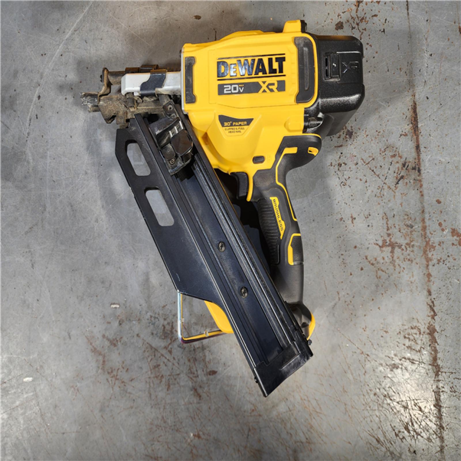 HOUSTON LOCATION - AS-IS DEWALT 20-Volt 30Â° Cordless Framing Nailer (Tool-Only)