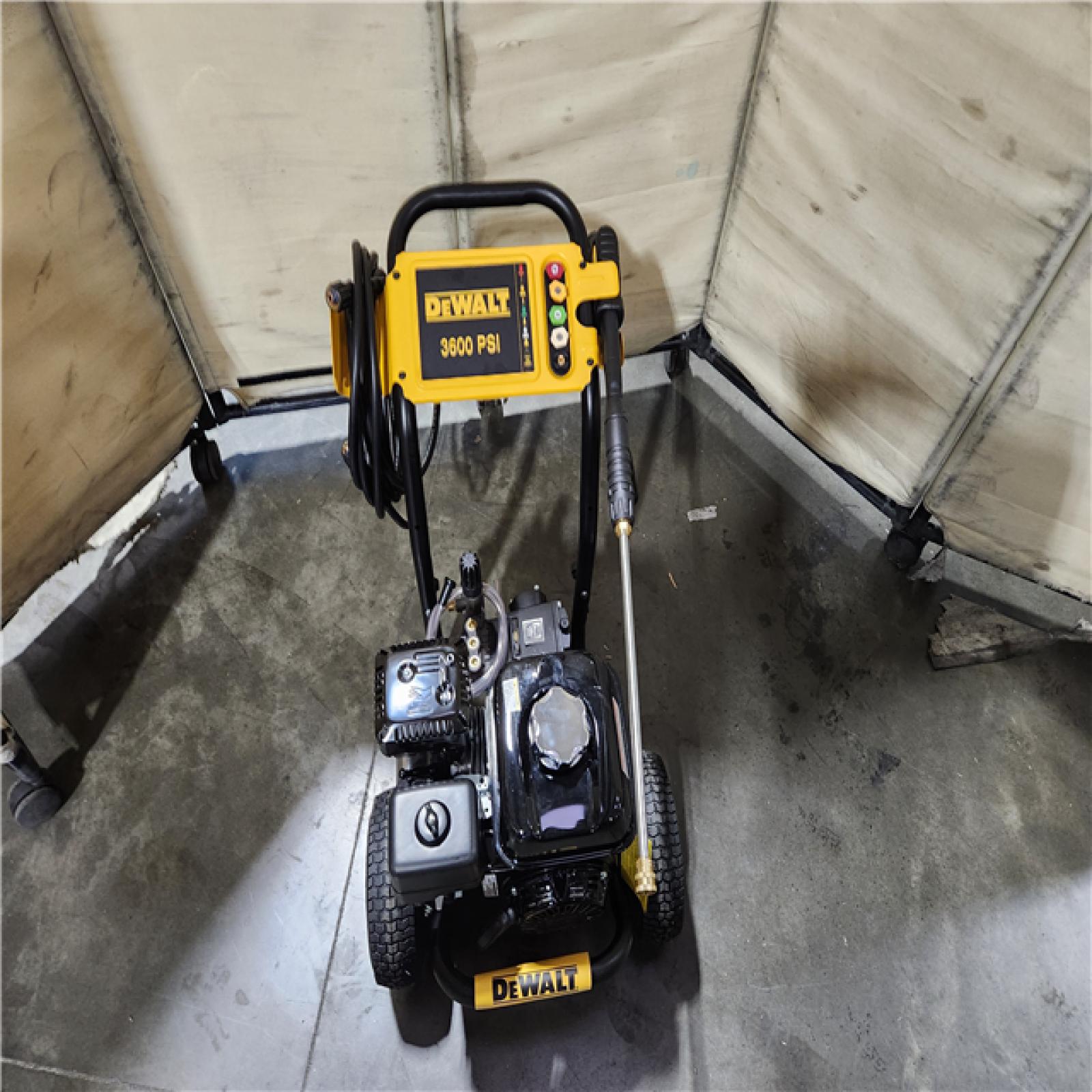 California AS-IS DEWALT 3600 PSI 2.5 GPM Cold Water Gas Professional Pressure Washer with HONDA GX200 Engine