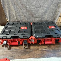 California AS-IS Milwaukee Packout Tool Box (2 Pieces)