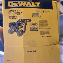 DALLAS LOCATION - DEWALT 4400 PSI 4.0 GPM Cold Water Gas Pressure Washer with HONDA GX390 Engine