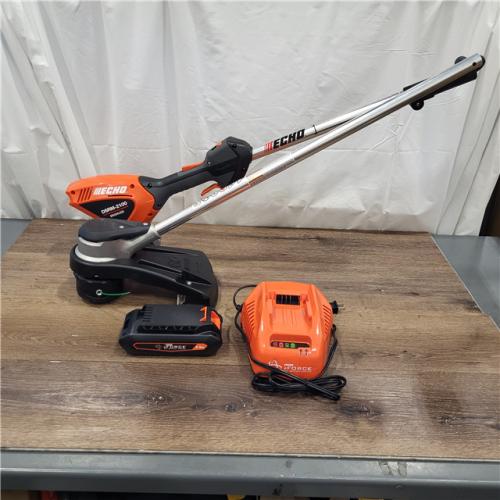 AS-IS Echo EFORCE 56V 16 in. Brushless Cordless Battery String Trimmer with 2.5Ah Battery and Charger - DSRM-2100C1