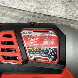 AS-IS MILWAUKEE M18 18V Lithium-Ion Cordless Combo Kit (5-Tool) with (1) 3.0Ah and (1) 1.5Ah Battery, (1) Charger, (1) Tool Bag