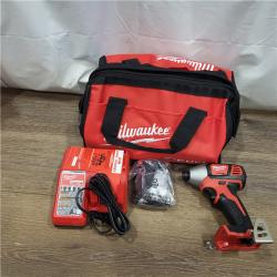 AS-ISMilwaukee M18 1/2 in. Cordless Brushless High Torque Impact Wrench Kit (Battery & Charger)