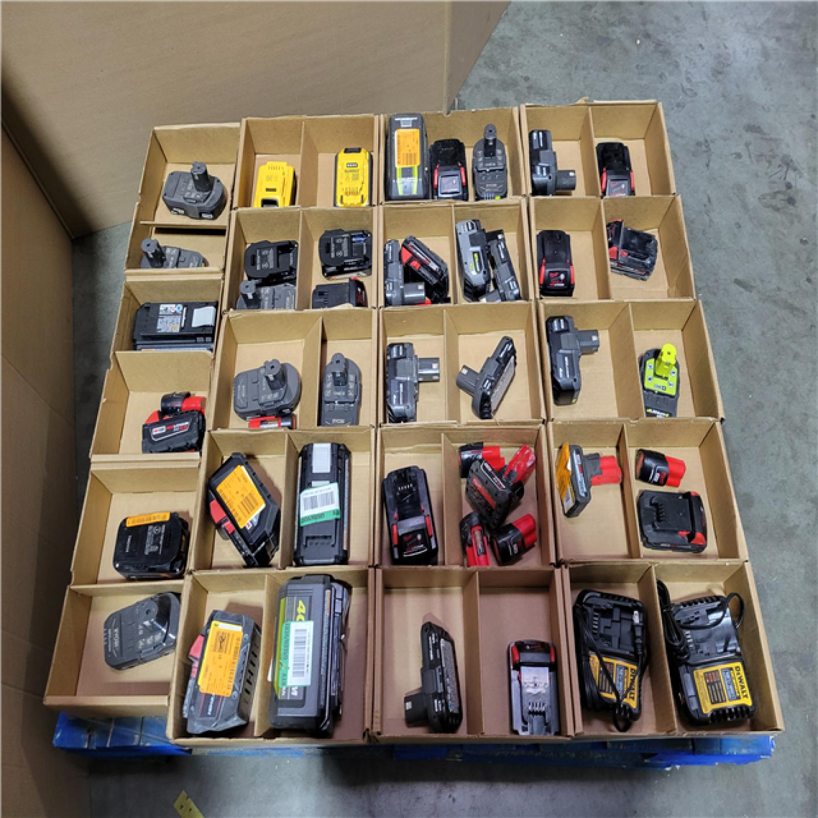 CALIFORNIA AS-IS BATTERY PALLET