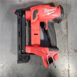 HOUSTON LOCATION - AS-IS M18 FUEL 18-Volt Lithium-Ion Brushless Cordless 18-Gauge 1/4 in. Narrow Crown Stapler (Tool-Only)