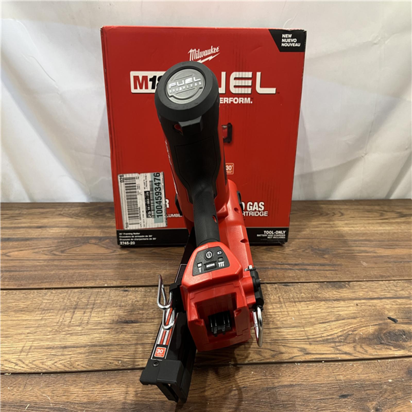 AS IS M18 FUEL 3-1/2 in. 18-Volt 30-Degree Lithium-Ion Brushless Cordless Framing Nailer (Tool-Only)